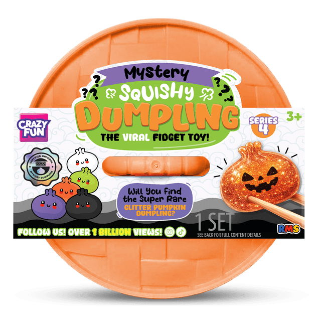 Glitter Pumpkin Mystery Dumpling