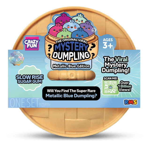 Metallic Blue Mystery Dumpling