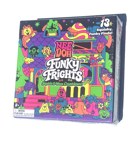 NeeDoh Funky Frights Squish-O-Ween Halloween Advent Calendar 2026