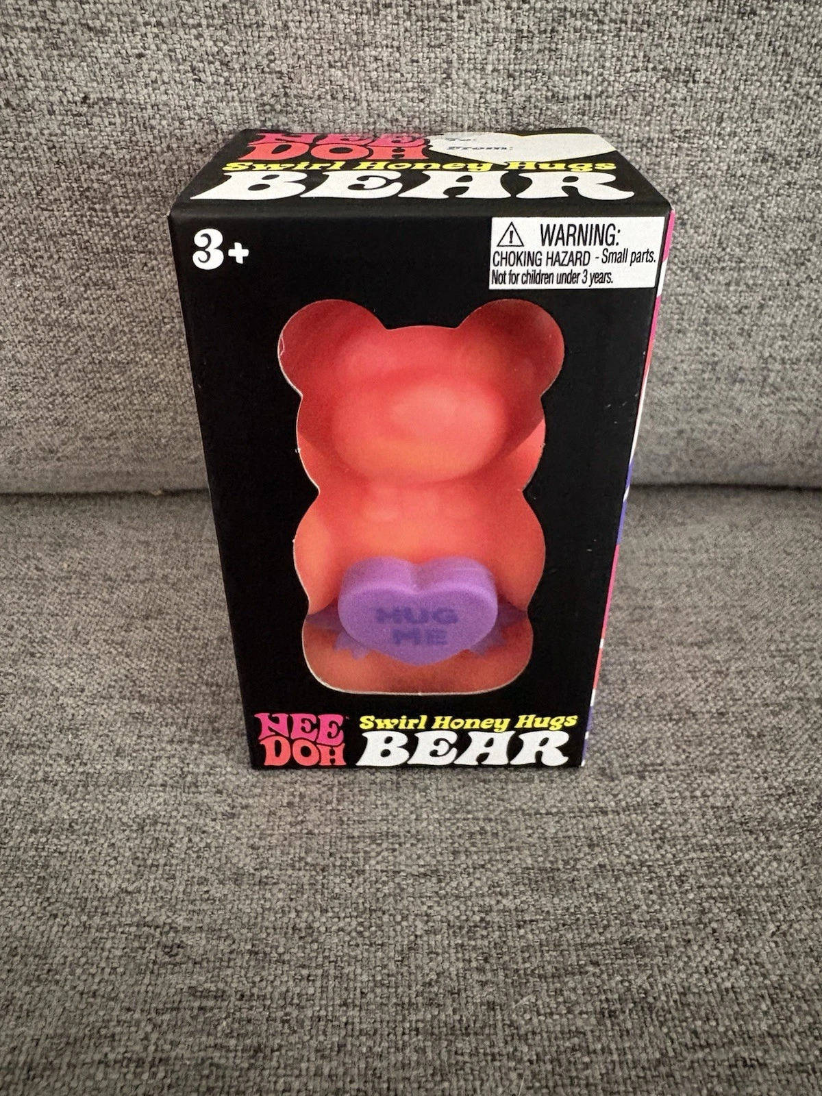 NeeDoh Swirl Honey Hugs Bear