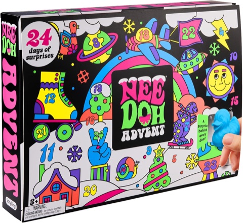 NeeDoh Squishmas Advent Calendar box