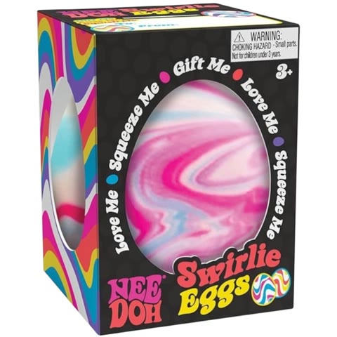 NeeDoh Swirlie Egg